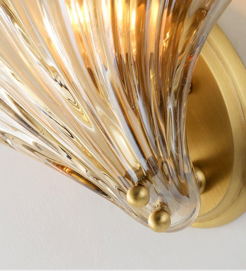 Morlave Glass Wall Lamp-Moonnatur