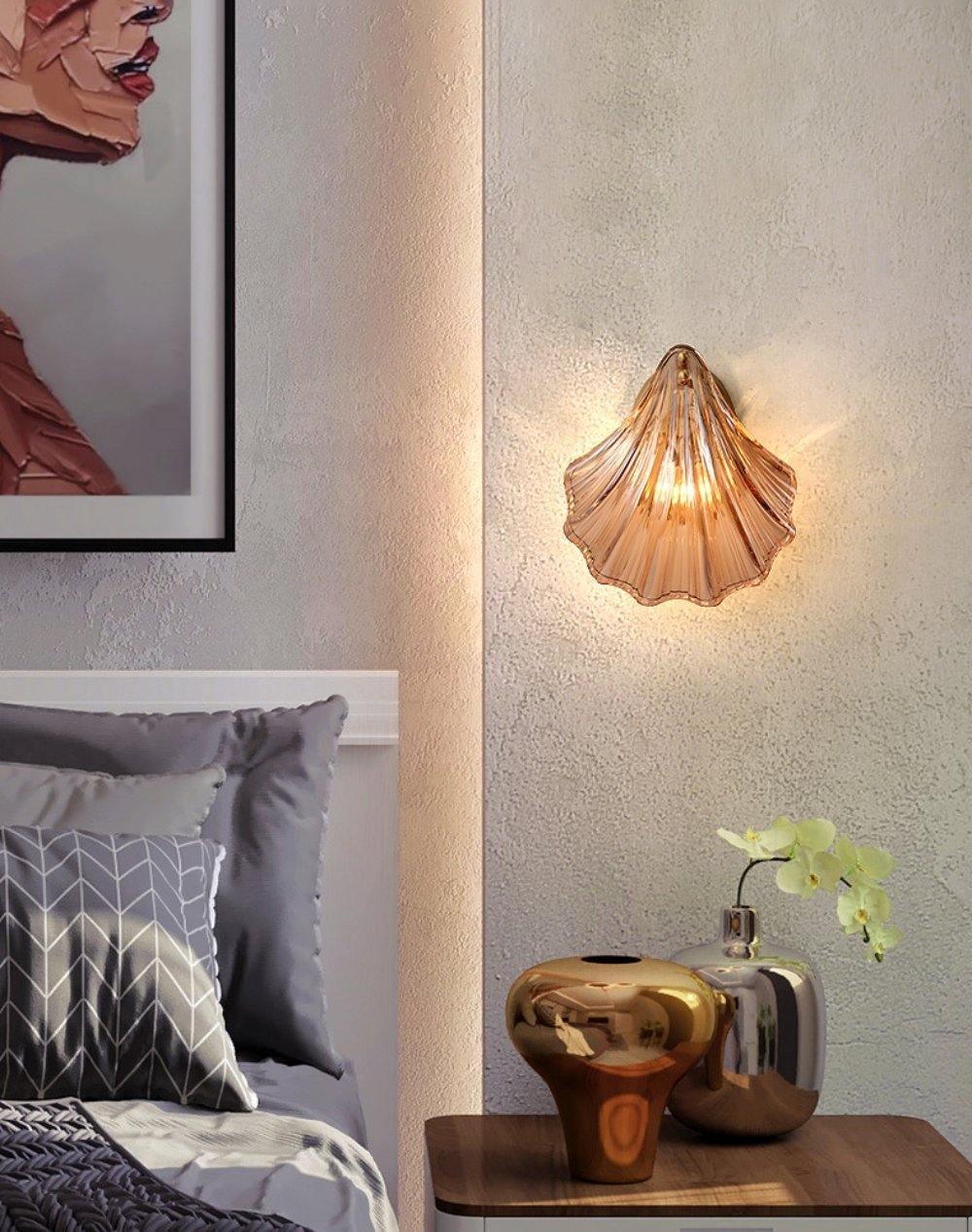 Morlave Glass Wall Lamp-Moonnatur