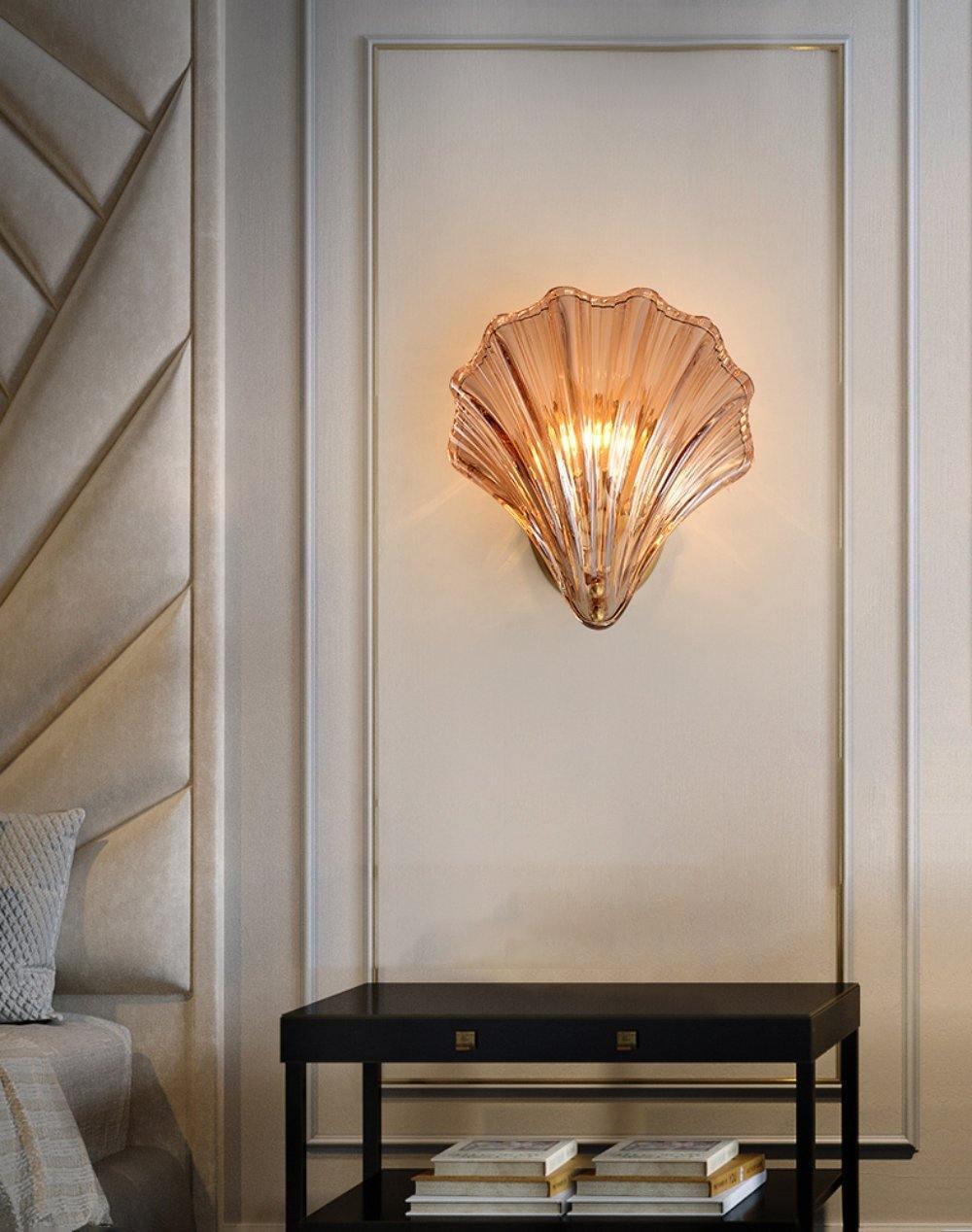 Morlave Glass Wall Lamp-Moonnatur