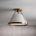 Hildenhaven Fabric Ceiling Light-Moonnatur