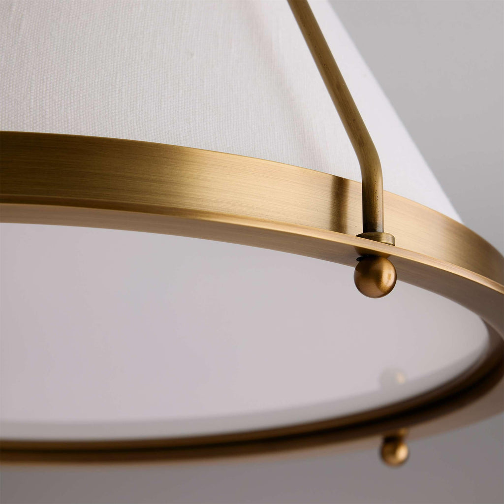 Hildenhaven Fabric Ceiling Light-Moonnatur