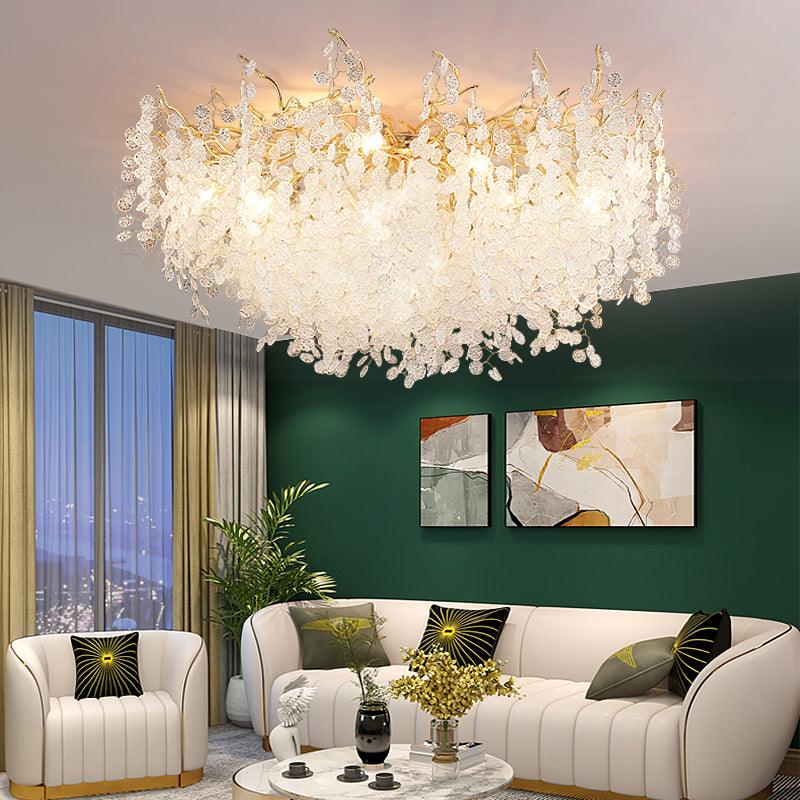Bellerune Glass Ceiling Light-Moonnatur