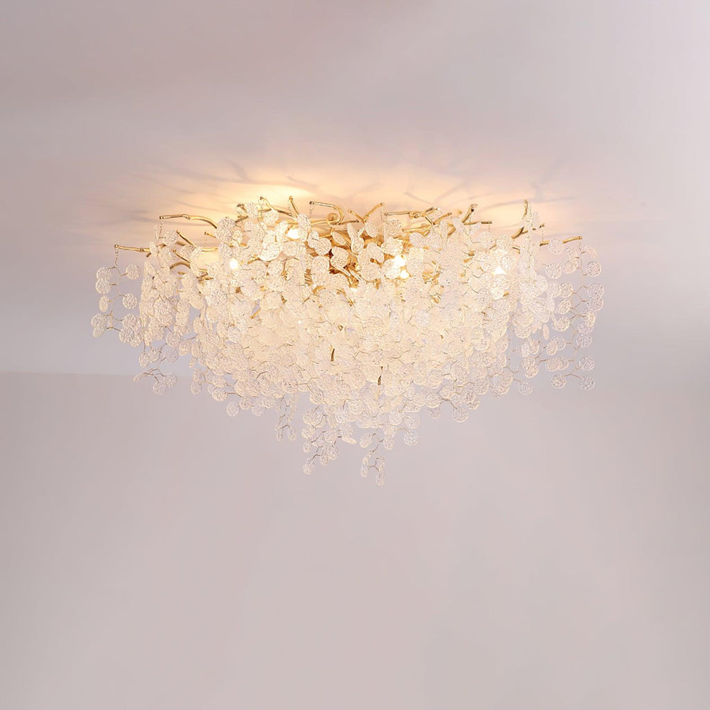 Bellerune Glass Ceiling Light-Moonnatur