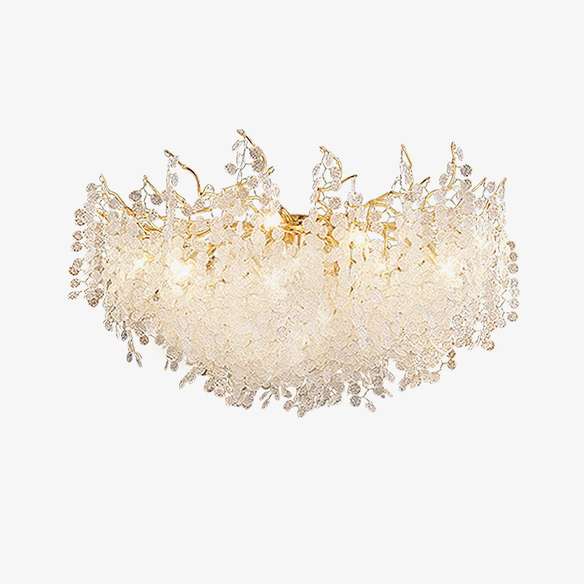 Bellerune Glass Ceiling Light-Moonnatur