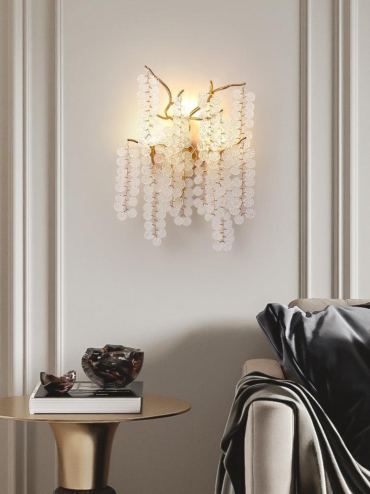 Perrinune Crystal Wall Light-Moonnatur