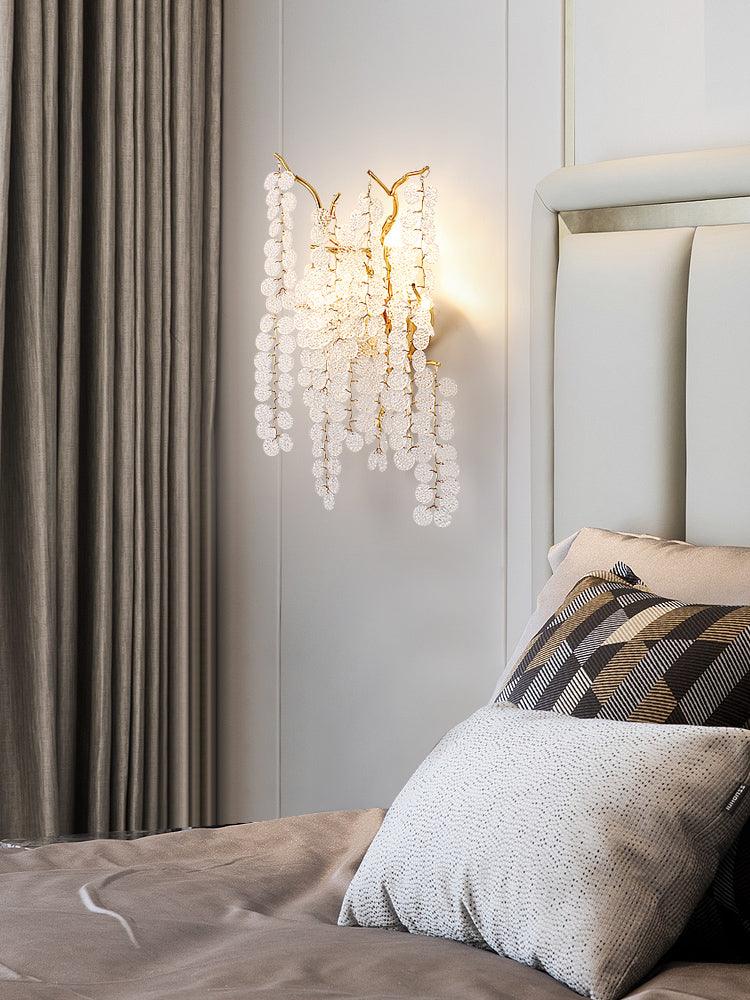 Perrinune Crystal Wall Light-Moonnatur