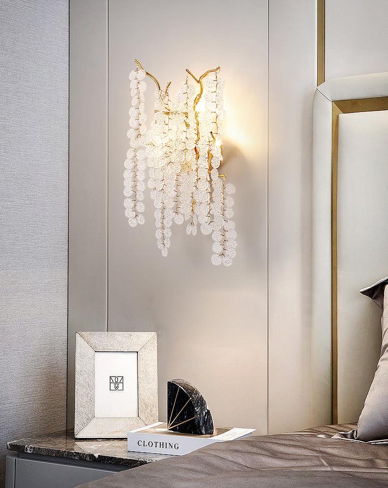 Perrinune Crystal Wall Light-Moonnatur