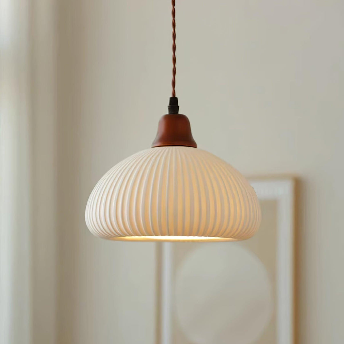 Rardenfern Ceramic Pendant Light-Moonnatur