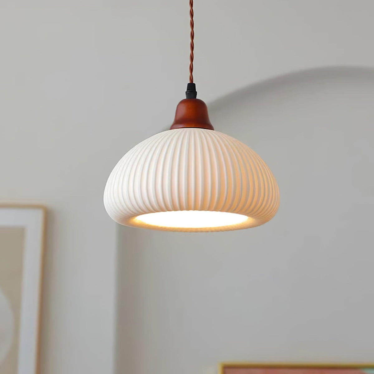 Rardenfern Ceramic Pendant Light-Moonnatur