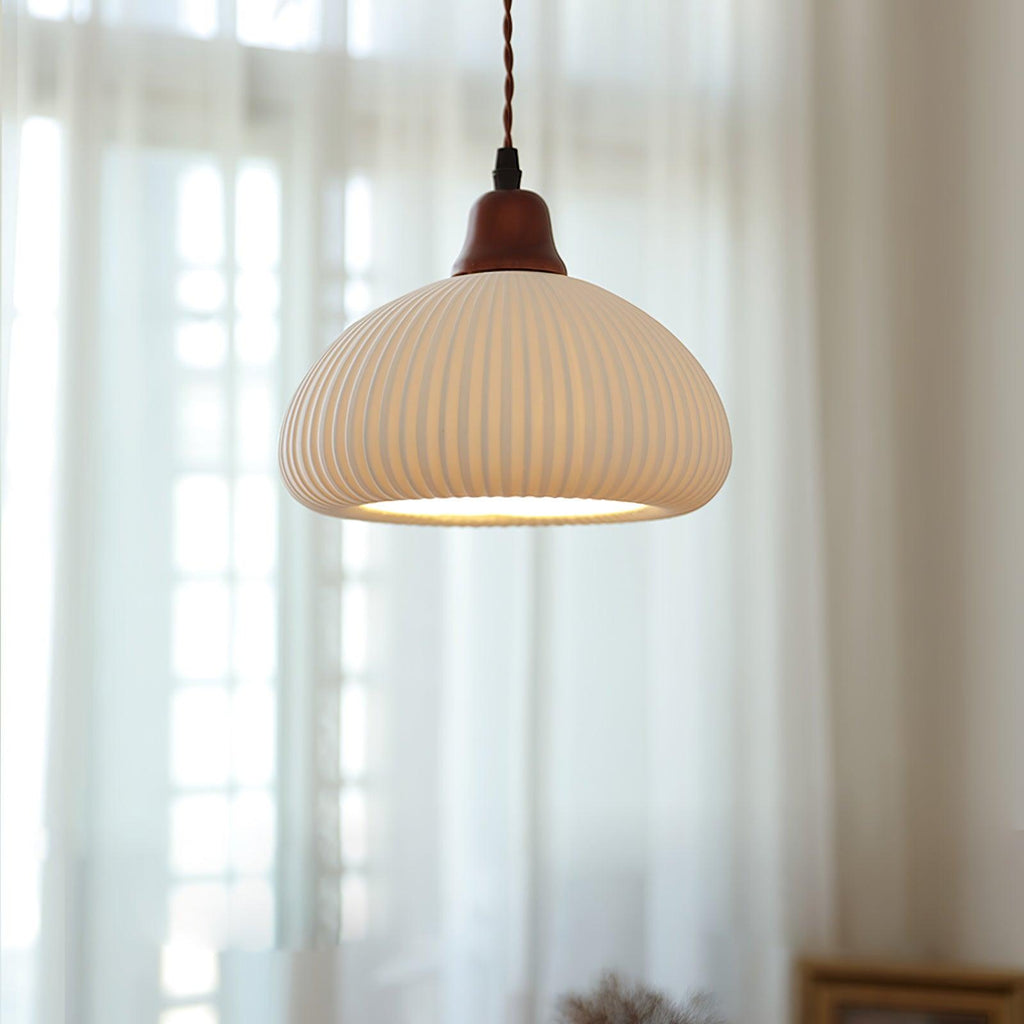 Rardenfern Ceramic Pendant Light-Moonnatur