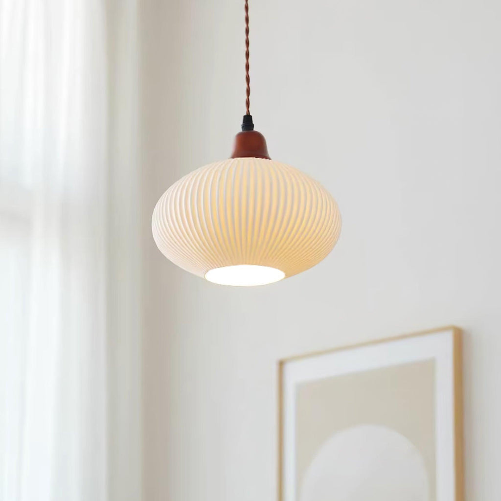 Rardenfern Ceramic Pendant Light-Moonnatur