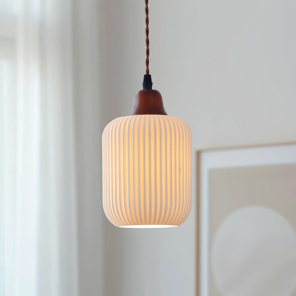 Rardenfern Ceramic Pendant Light-Moonnatur