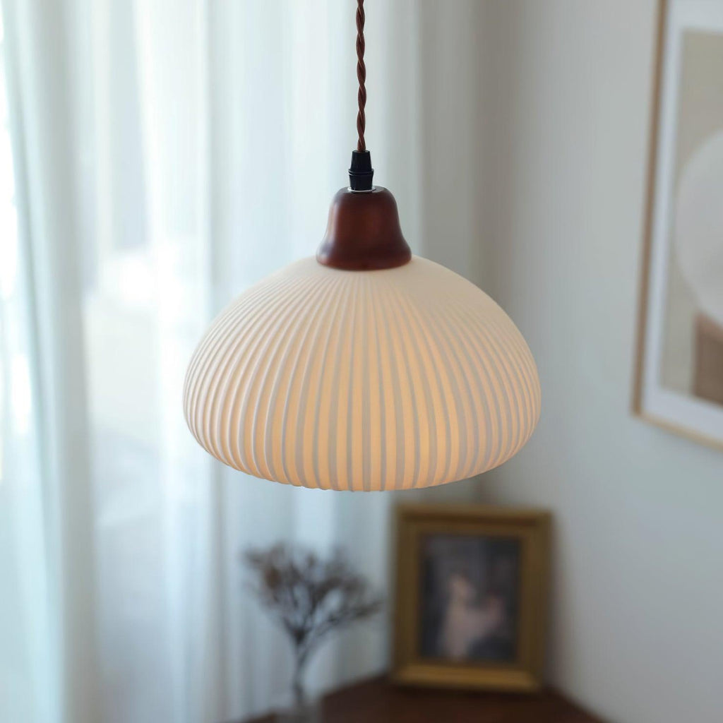 Rardenfern Ceramic Pendant Light-Moonnatur