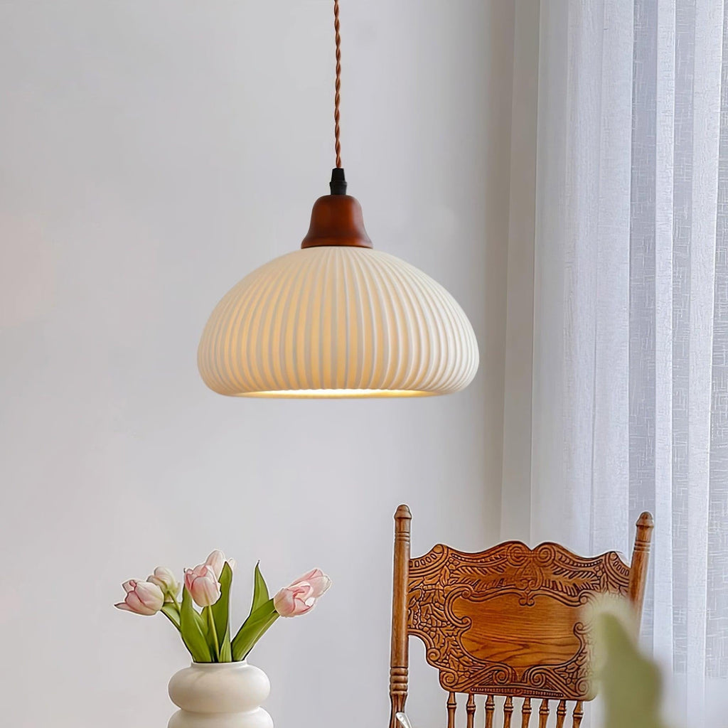 Rardenfern Ceramic Pendant Light-Moonnatur