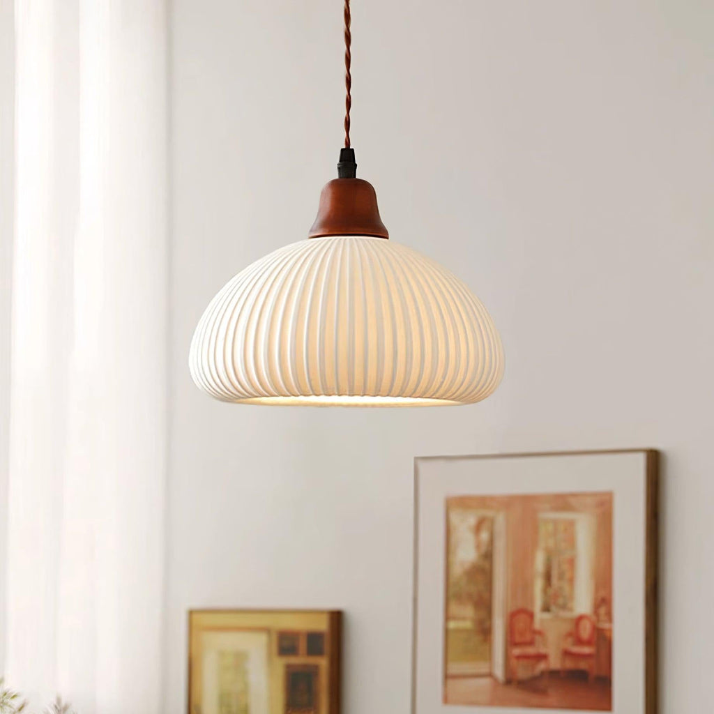 Rardenfern Ceramic Pendant Light-Moonnatur
