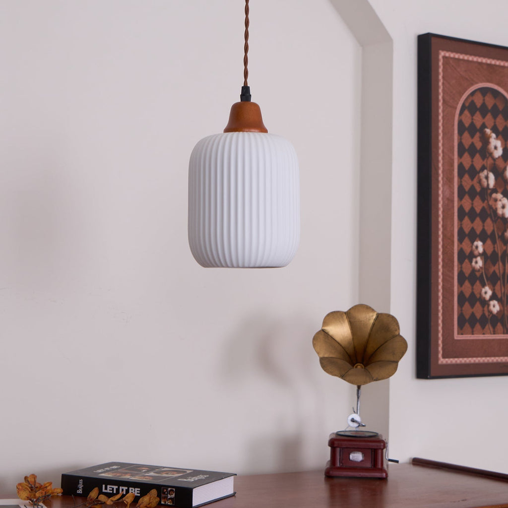 Rardenfern Ceramic Pendant Light-Moonnatur