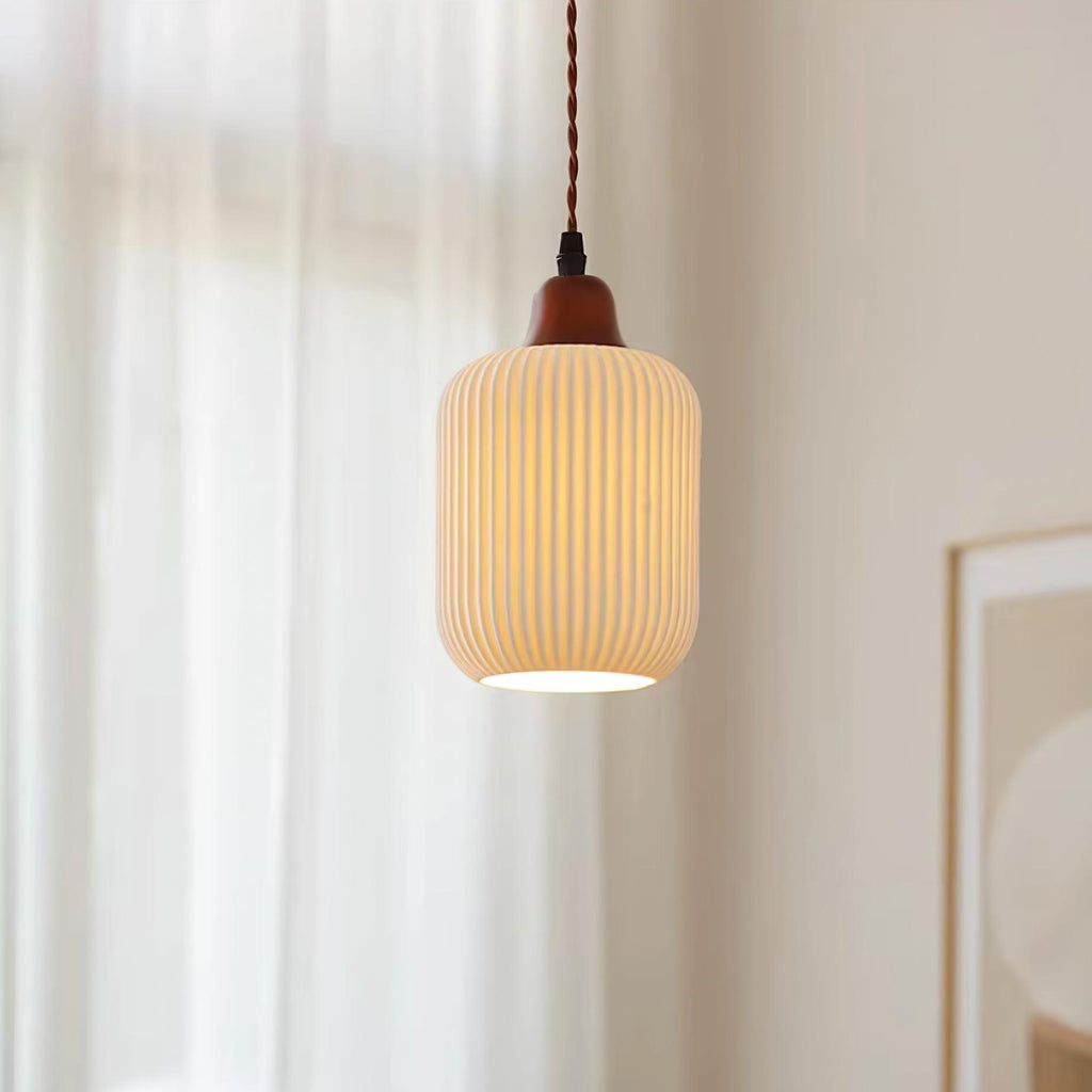 Rardenfern Ceramic Pendant Light-Moonnatur