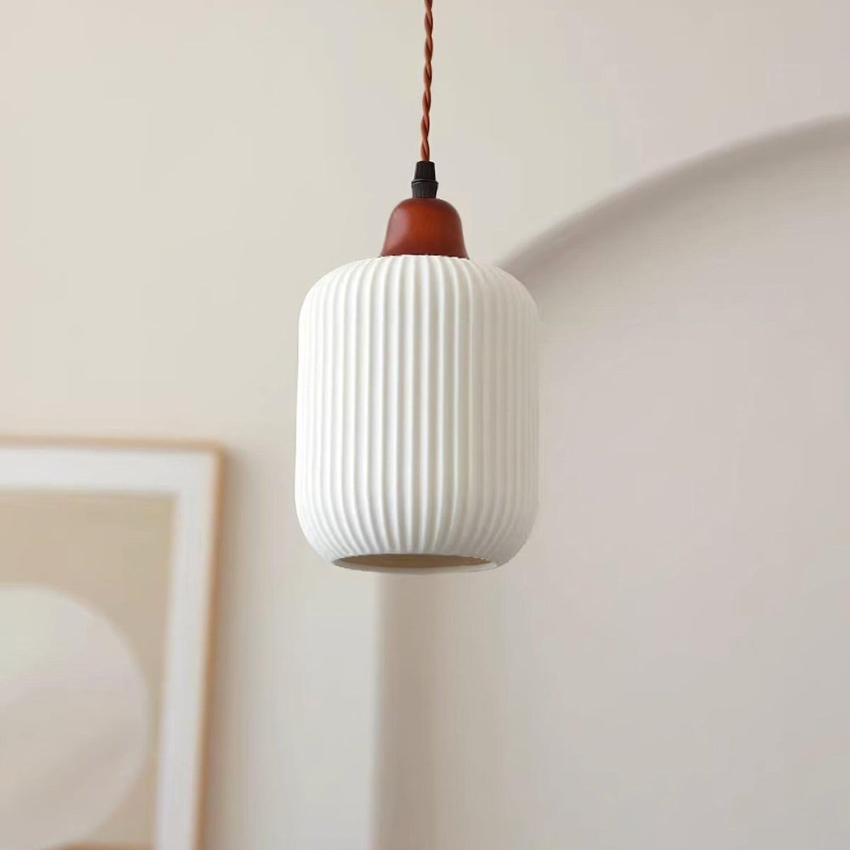 Rardenfern Ceramic Pendant Light-Moonnatur