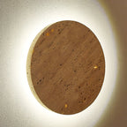 Aberhaven Travertine Wall Light-Moonnatur