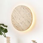 Aberhaven Travertine Wall Light-Moonnatur