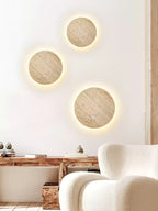 Aberhaven Travertine Wall Light-Moonnatur