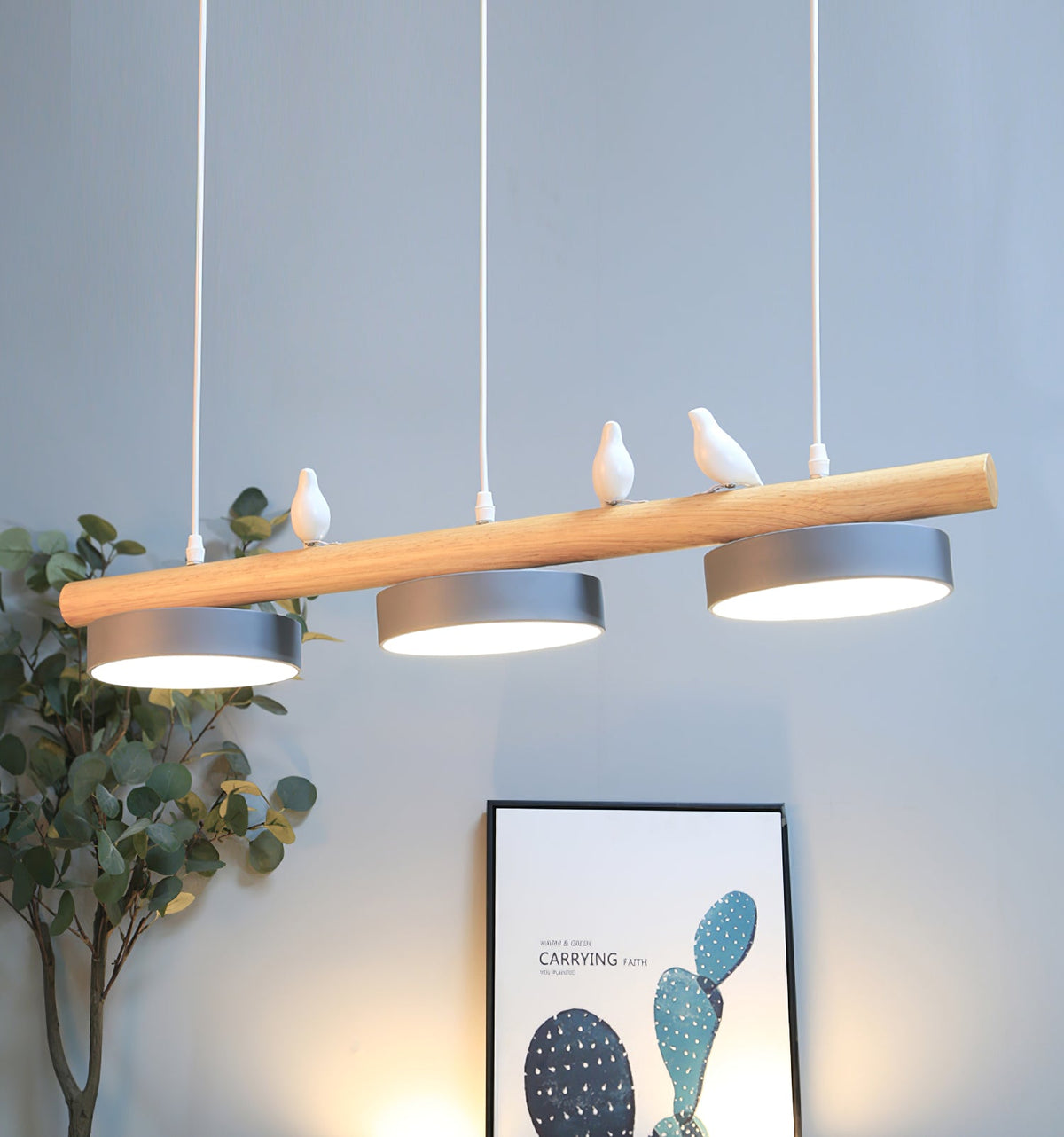 Woldenlyn Resin Pendant Light-Moonnatur
