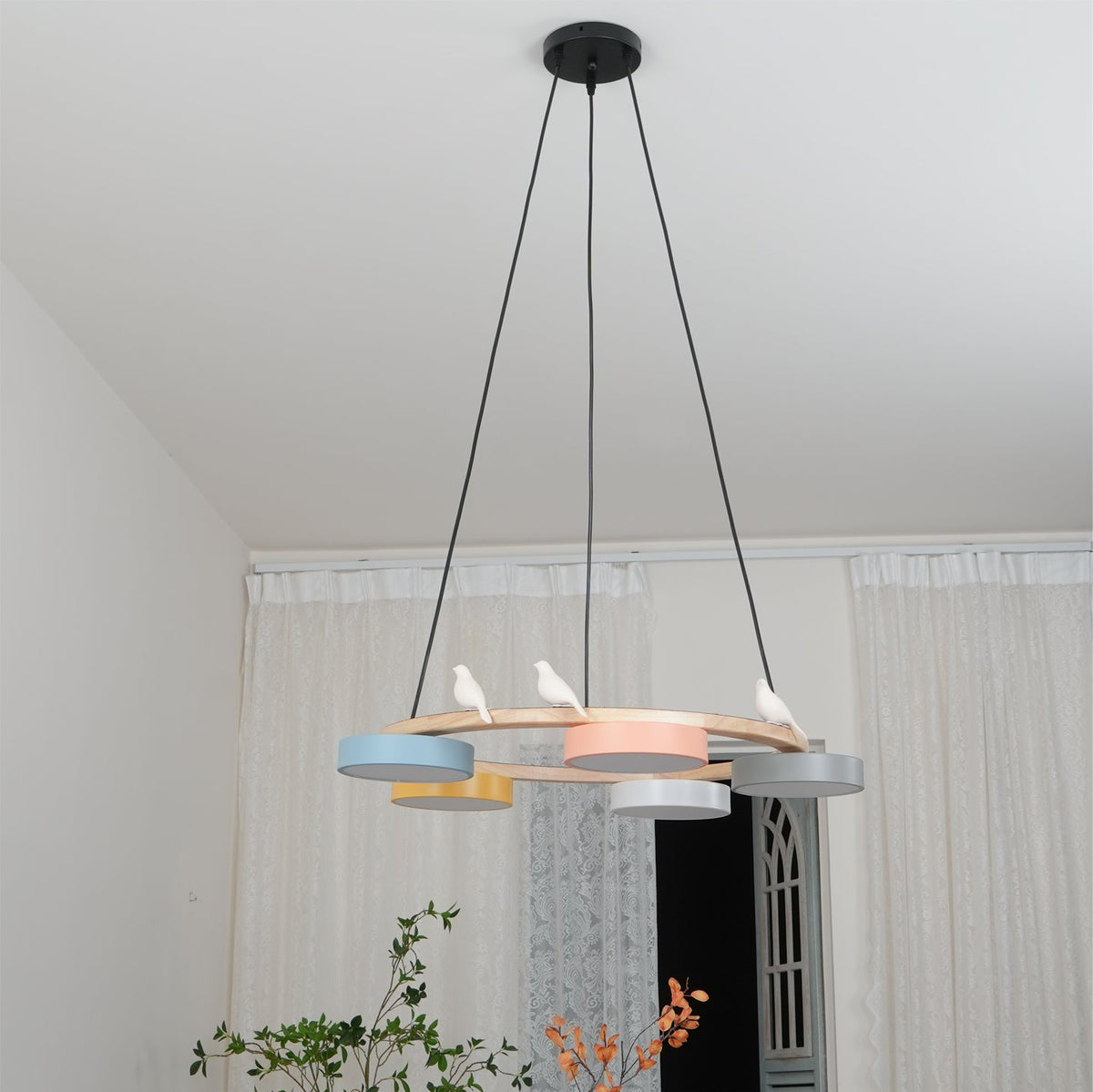 Yarrellynne Resin Pendant Light-Moonnatur