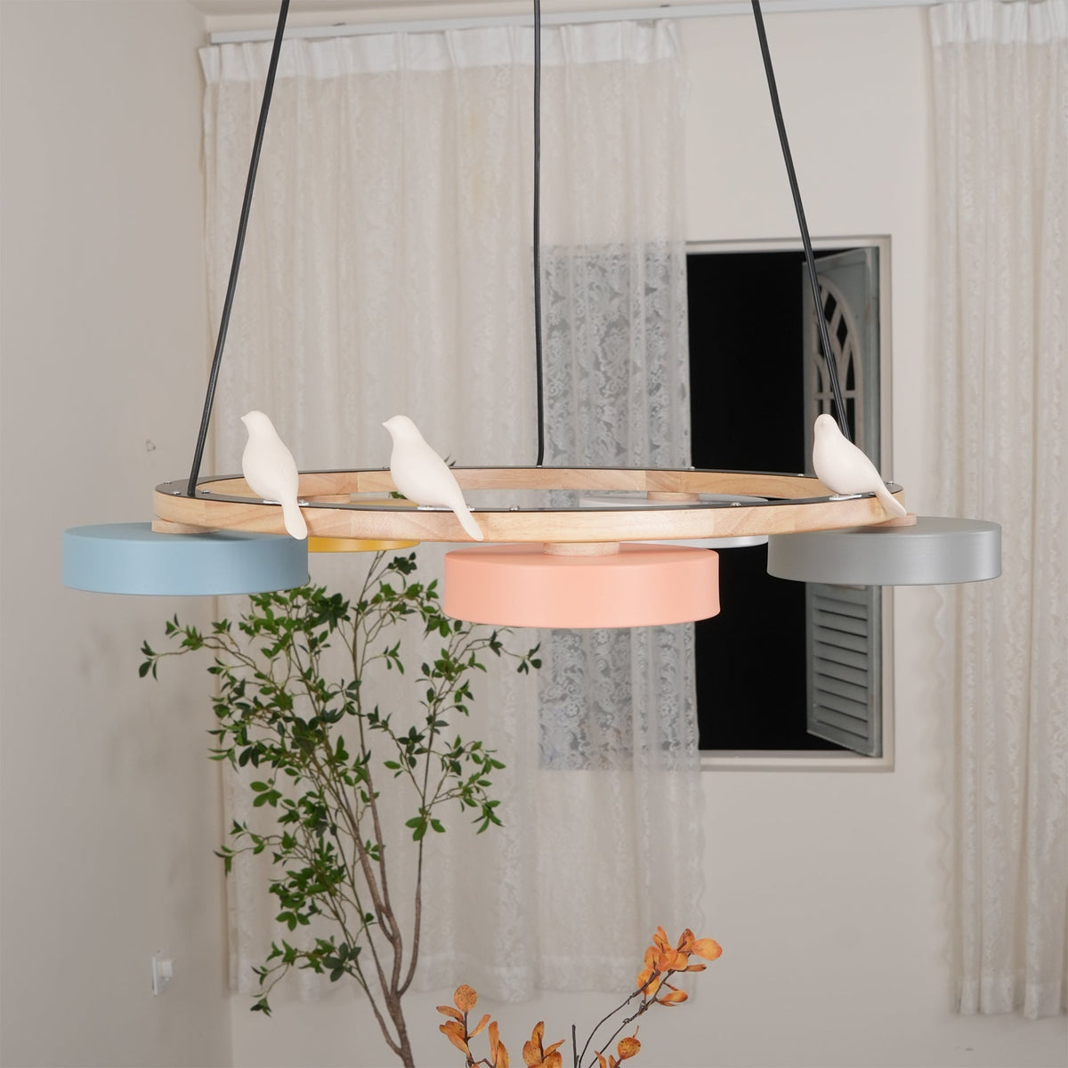 Yarrellynne Resin Pendant Light-Moonnatur
