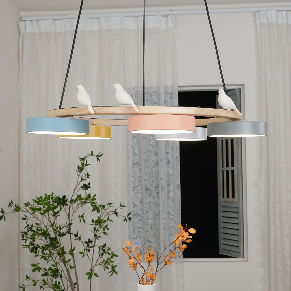 Yarrellynne Resin Pendant Light-Moonnatur