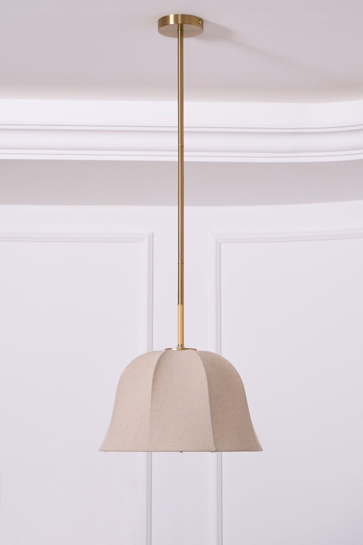 Alwyniel Linen Pendant Light-Moonnatur