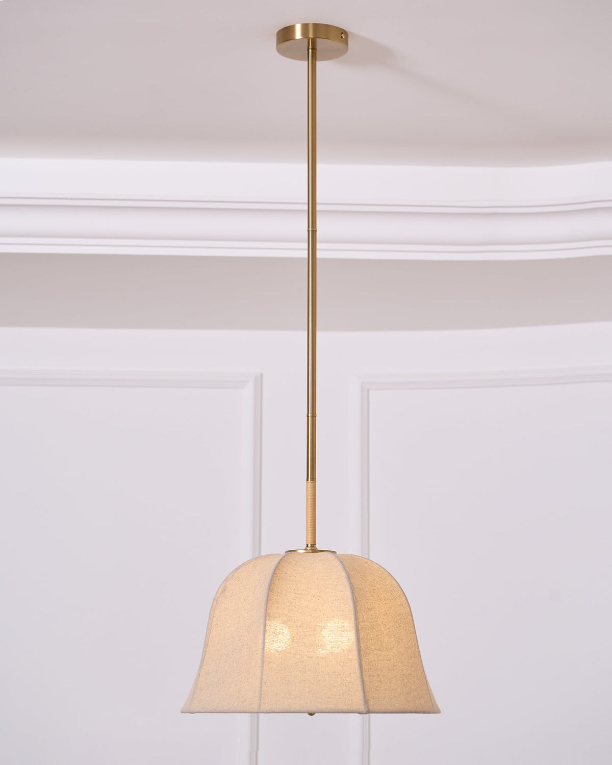 Alwyniel Linen Pendant Light-Moonnatur