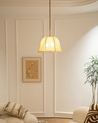 Alwyniel Linen Pendant Light-Moonnatur