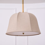 Alwyniel Linen Pendant Light-Moonnatur