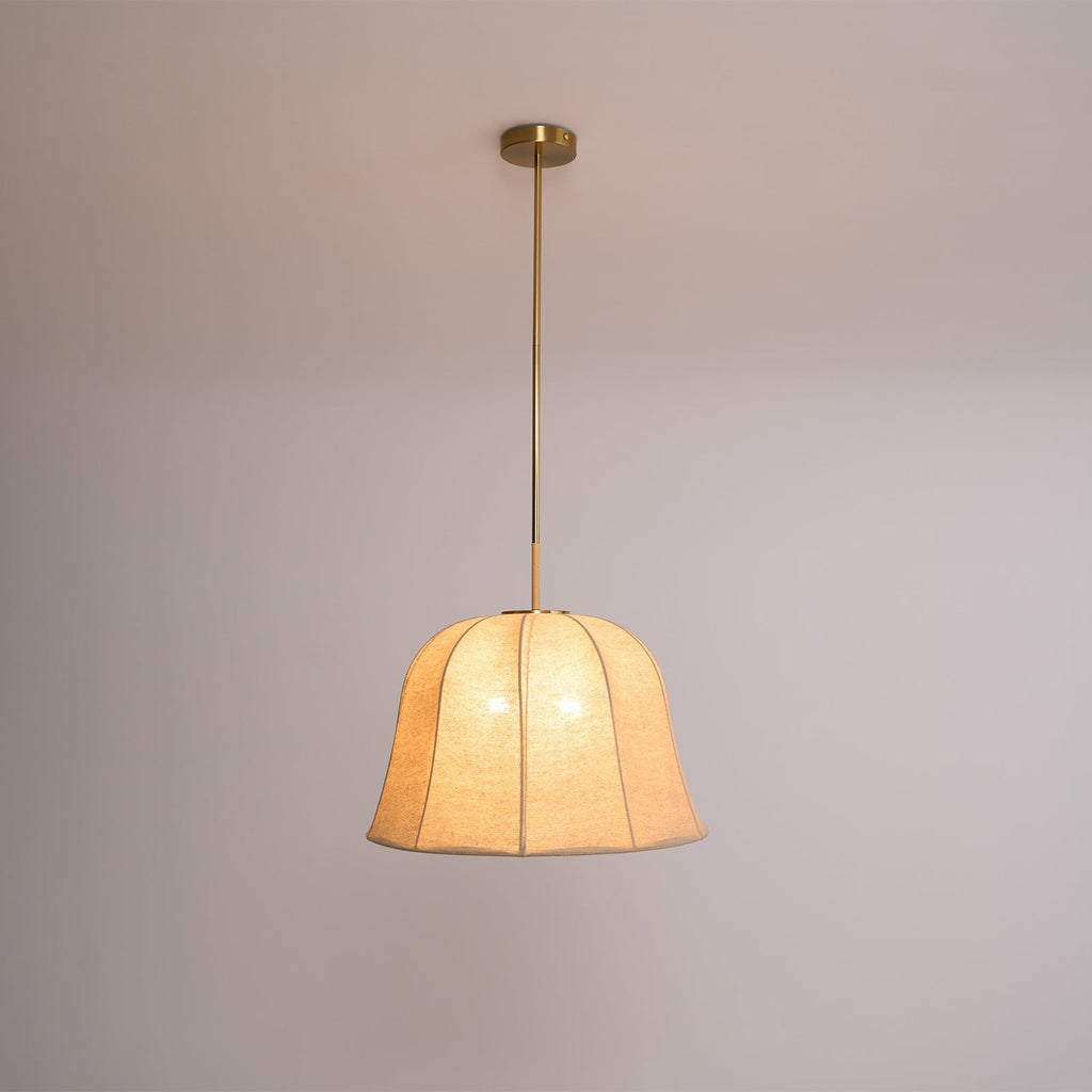 Corenhaven Linen Pendant Light-Moonnatur
