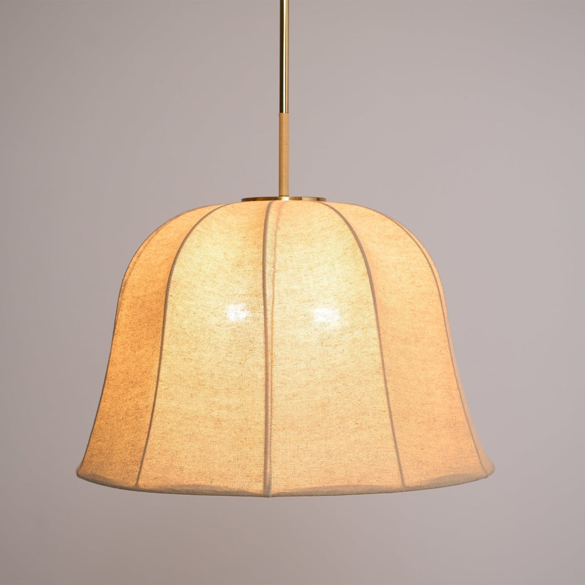 Corenhaven Linen Pendant Light-Moonnatur
