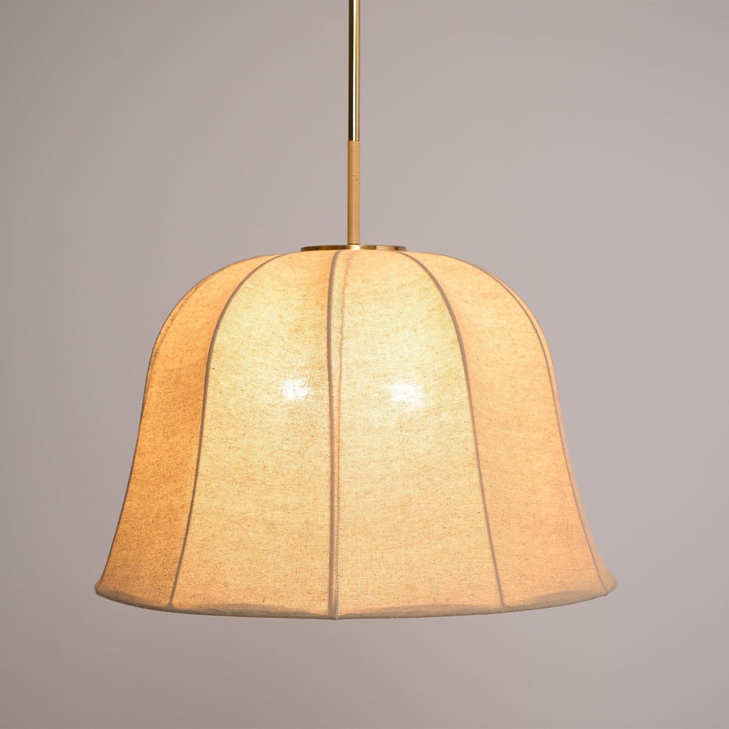 Alwyniel Linen Pendant Light-Moonnatur