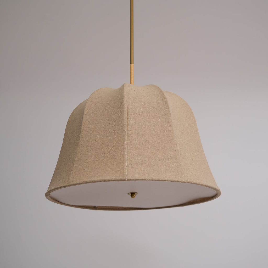 Alwyniel Linen Pendant Light-Moonnatur