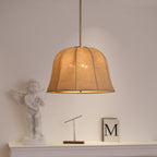 Alwyniel Linen Pendant Light-Moonnatur