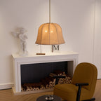 Corenhaven Linen Pendant Light-Moonnatur