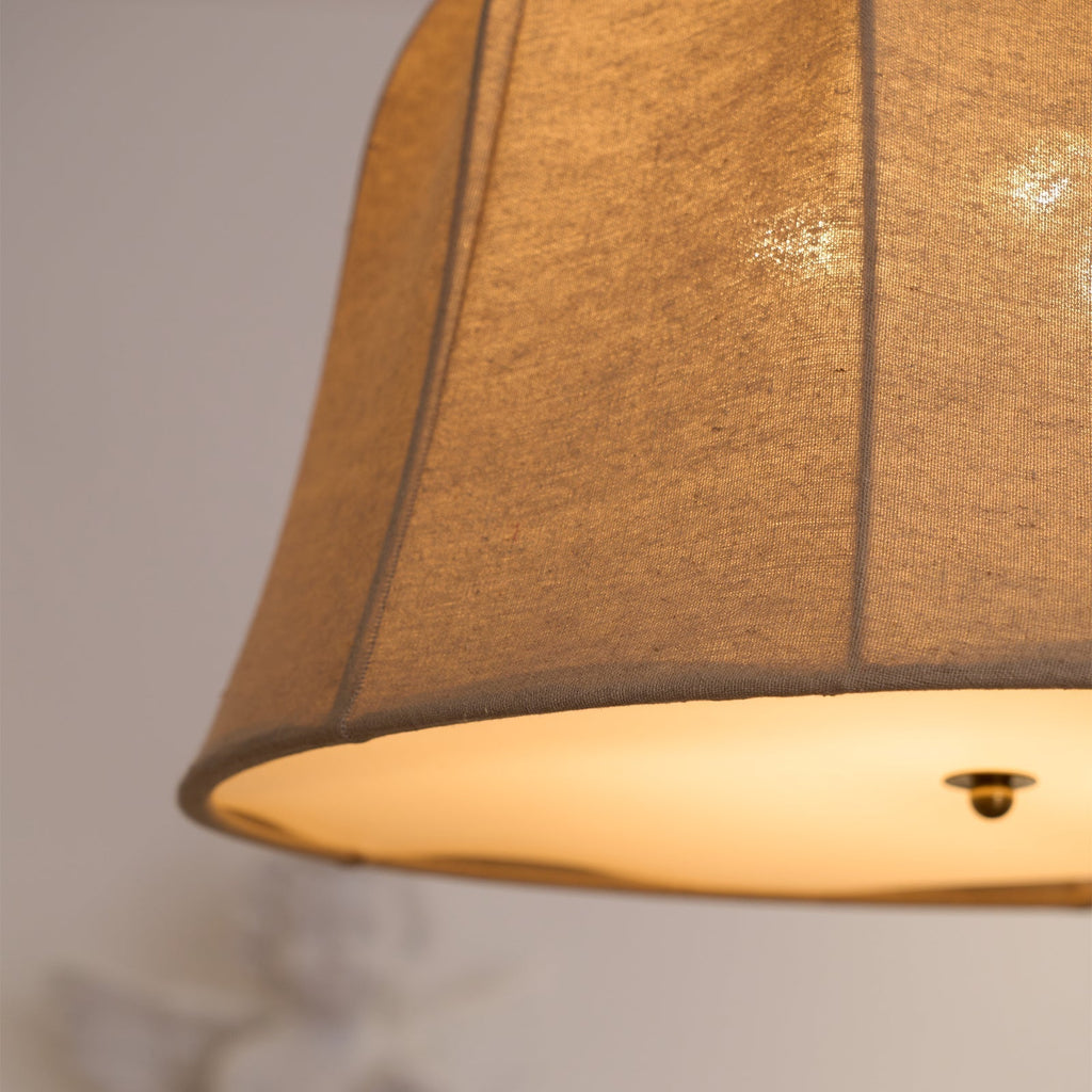 Corenhaven Linen Pendant Light-Moonnatur
