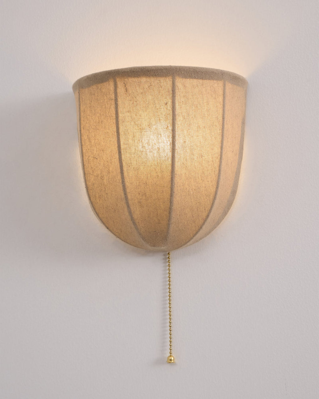 Junune Linen Wall Light-Moonnatur