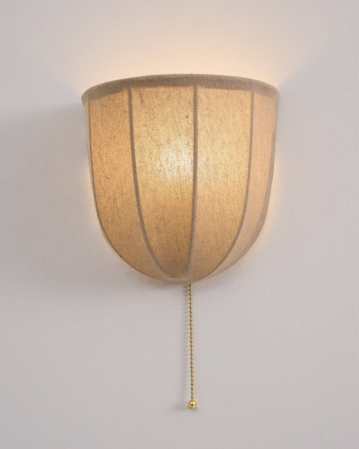 Junune Linen Wall Light-Moonnatur