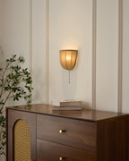 Junune Linen Wall Light-Moonnatur