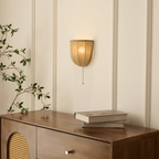 Junune Linen Wall Light-Moonnatur