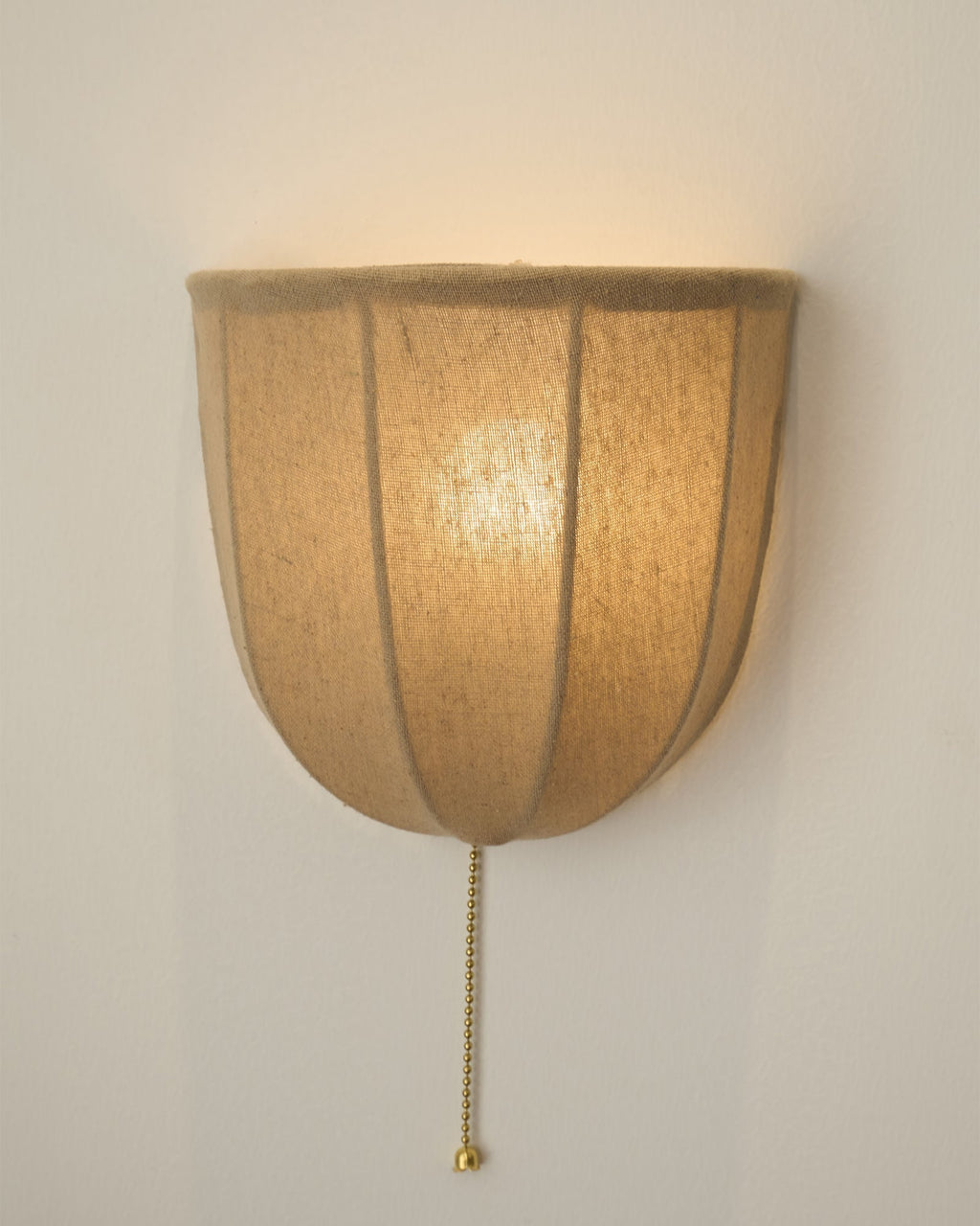 Junune Linen Wall Light-Moonnatur