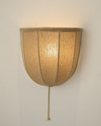 Junune Linen Wall Light-Moonnatur