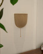 Junune Linen Wall Light-Moonnatur