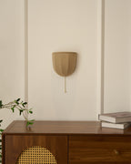 Junune Linen Wall Light-Moonnatur