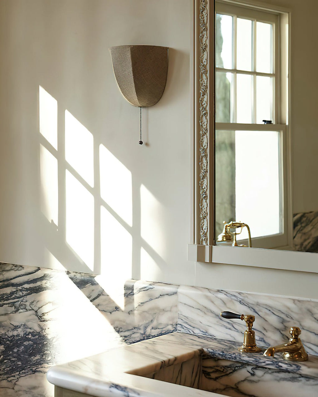Junune Linen Wall Light-Moonnatur