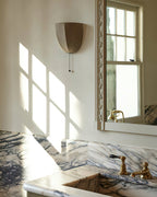 Junune Linen Wall Light-Moonnatur